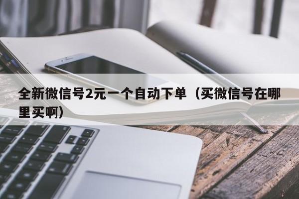 全新微信号2元一个自动下单（买微信号在哪里买啊）
